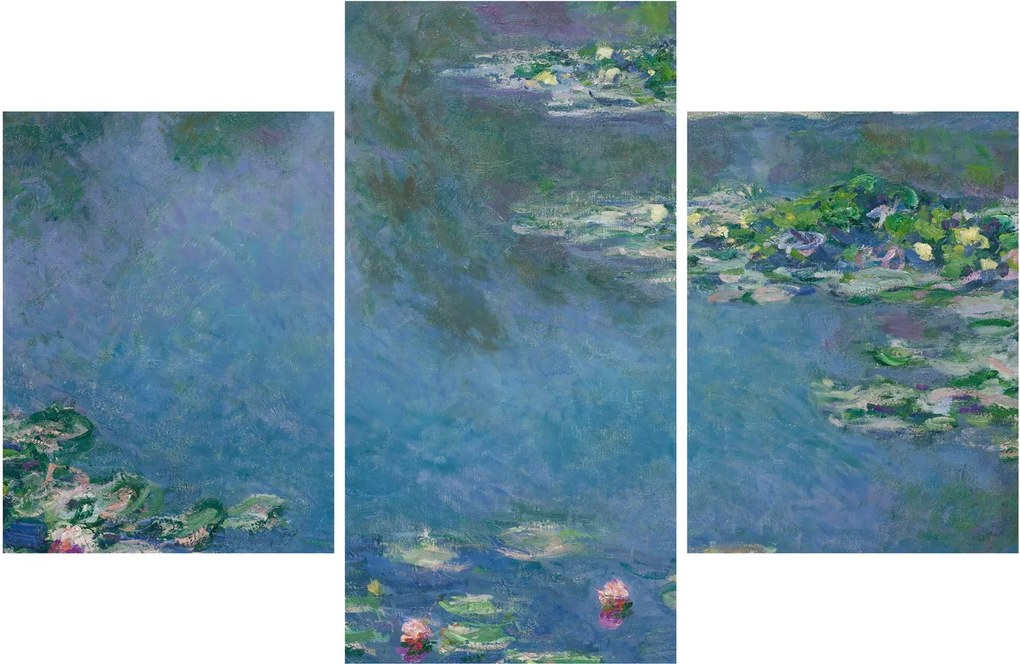Obraz - Claude Monet, Water Lilies, reprodukcia (90x60 cm)
