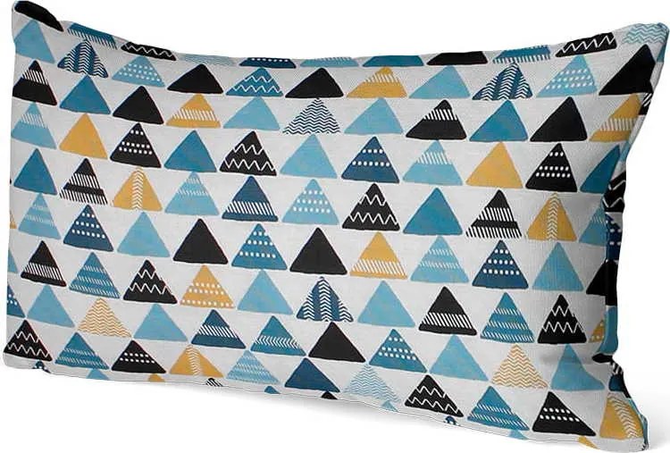 Obliečka na vankúš JESS 50x30 cm - Trojuholníky