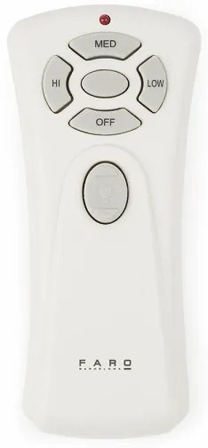 FARO 33481 - Stropný ventilátor WINCHE s diaľkovým ovládačom IP44