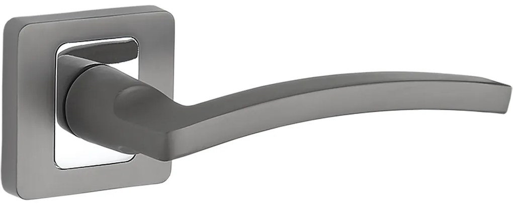 Kuchinox Madera, kľučka na dvere, chróm-grafitová, LAV-KGD_500A