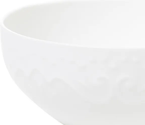Miska SYLIA biela s ornamentom SS23 844039