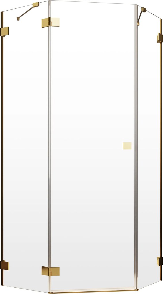 Radaway Kabína Essenza Pro Ptj 80 cm ľavé zlato