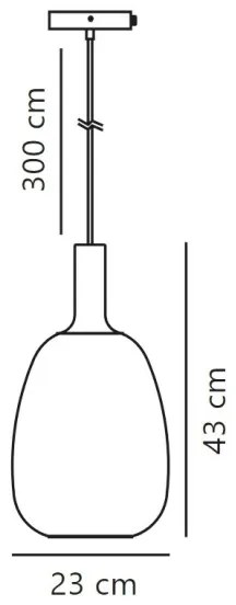 Nordlux - Luster na lanku ALTON 1xE27/60W/230V čierna