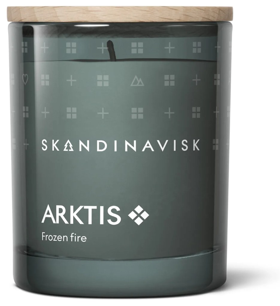SKANDINAVISK Vonná sviečka ARKTIS (arktická krajina) 65 g – špeciálna edícia