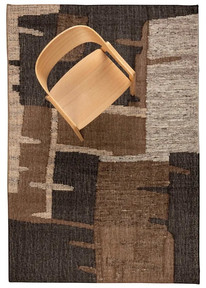 Hnedý vlnený koberec 160x230 cm Briton – Dutchbone
