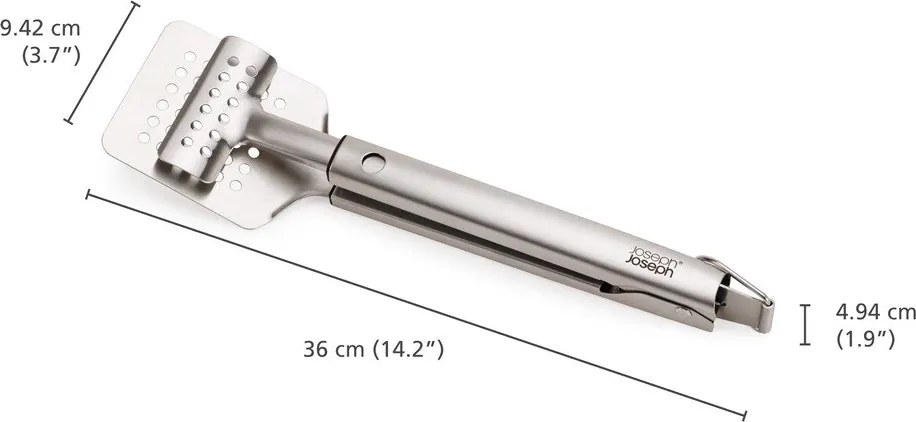 Kuchynské kliešte z nehrdzavejúcej ocele GrillOut – Joseph Joseph