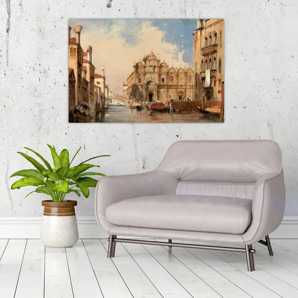 Obraz - Jules-Romain Joyant, The Scuola di San Marco, Venice, reprodukcia (90x60 cm)