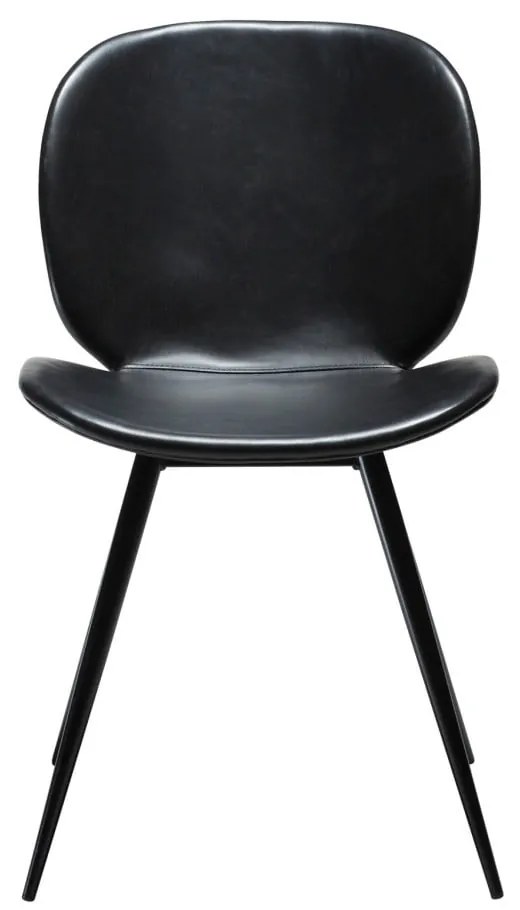Čierna koženková stolička DAN-FORM Denmark Cloud