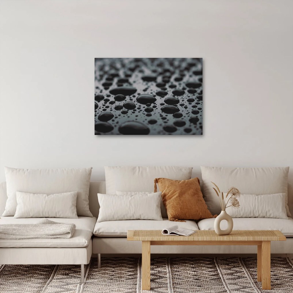 Obraz kvapiek vody (70x50 cm)