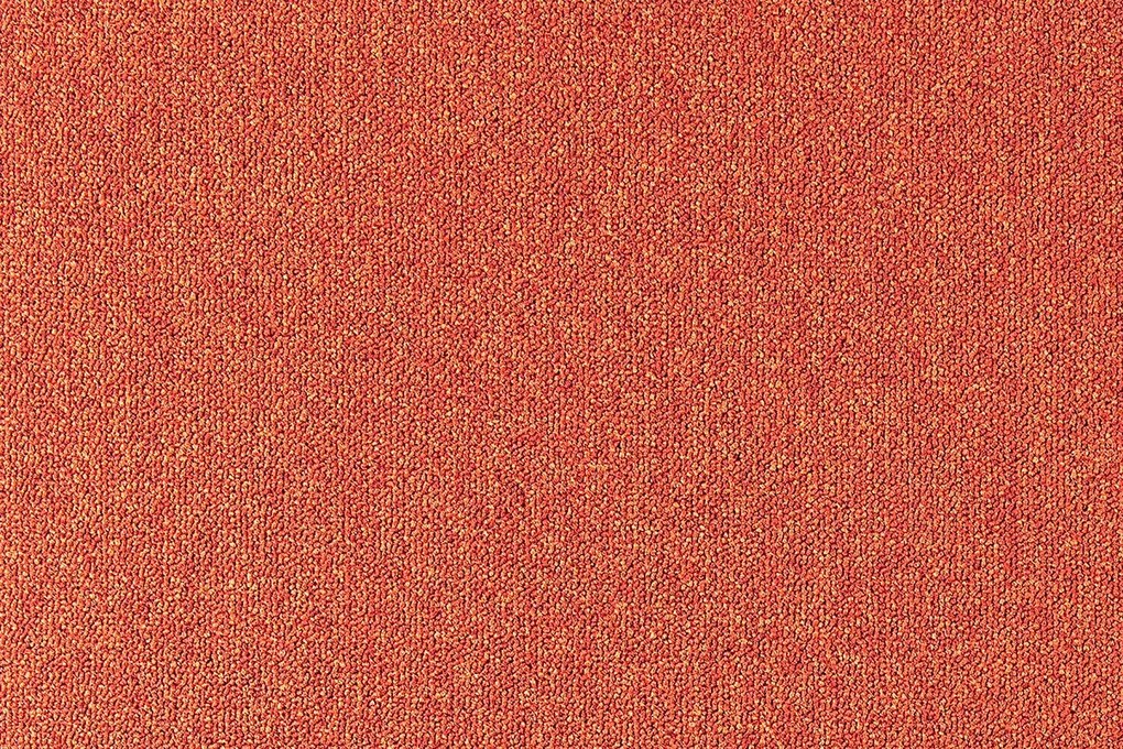 Tapibel Metrážny koberec Cobalt SDN 64038 - AB oranžový, záťažový - Bez obšitia cm