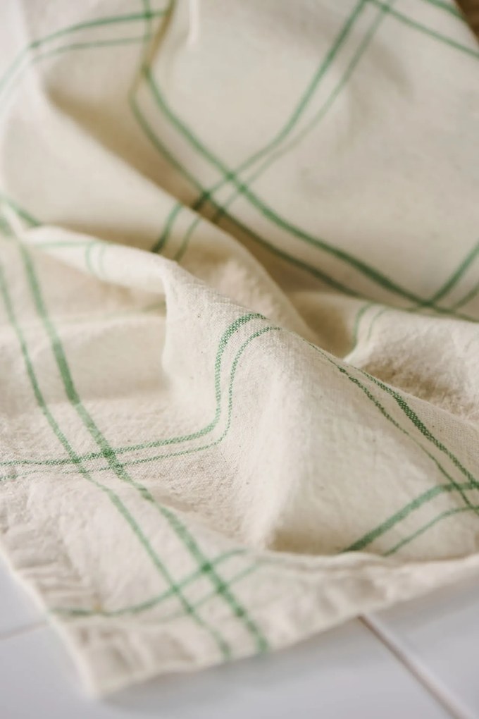 Ib Laursen Utierka Eskild Natural/Green check