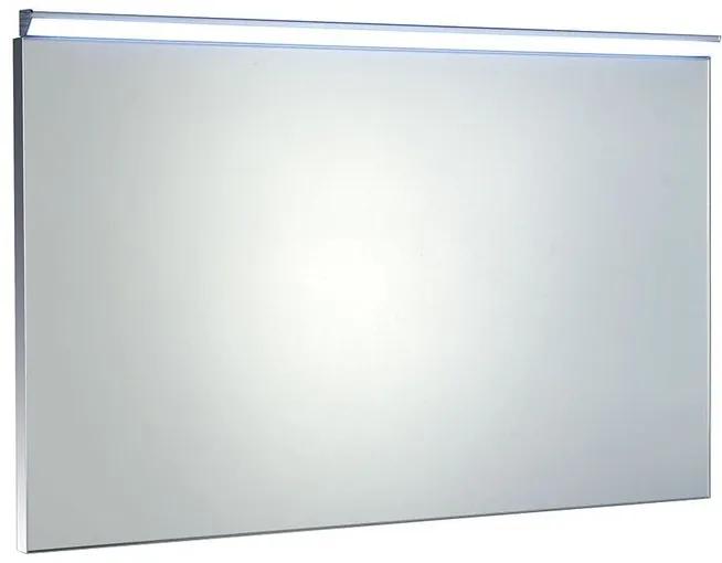 Sapho, BORA zrkadlo v ráme s LED osvetlením a s prepínačom 1000x600mm, chróm, AL716
