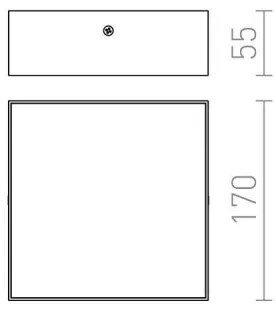 RED - Design Rendl - R12848 - LED Stropné svietidlo LARISA LED/15W/230V biela