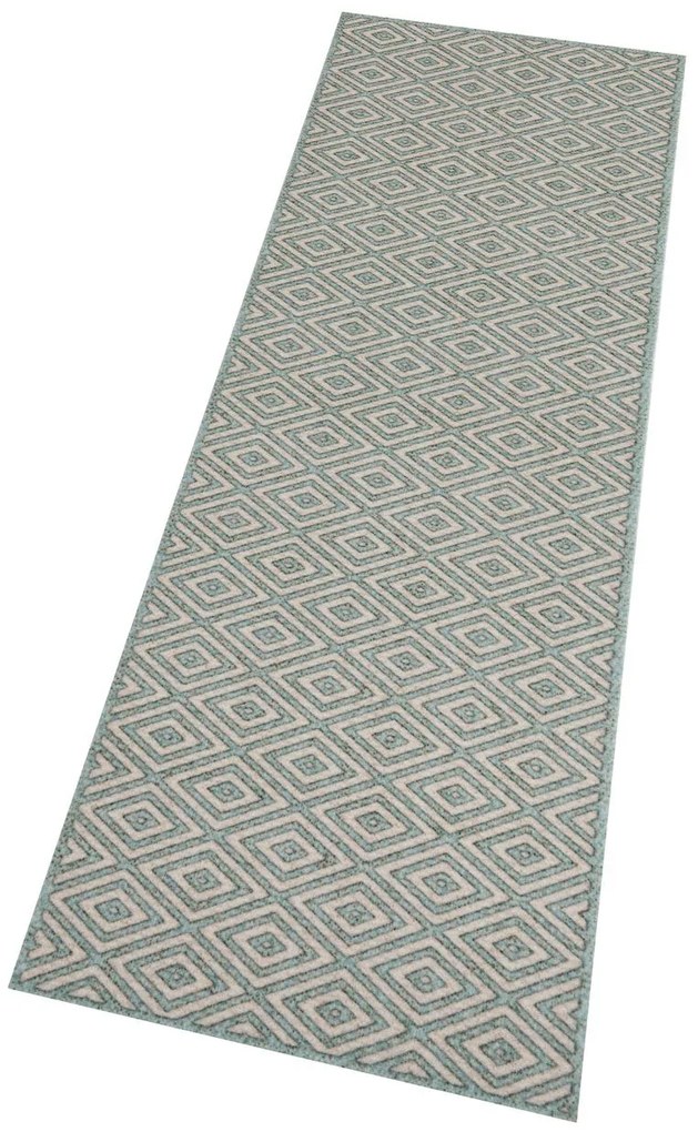 Zala Living - Hanse Home koberce Behúň Lago 60x180 Cook & Clean 103362 creme blue - 60x180 cm