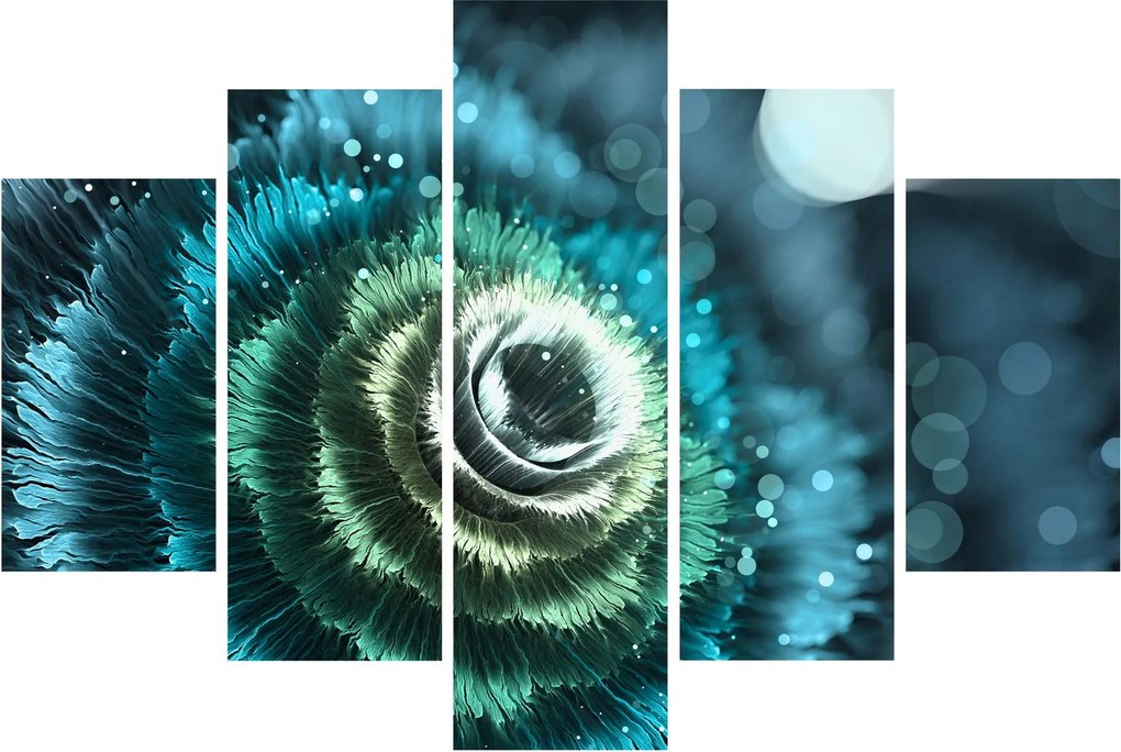 Obraz - Kvet v detaile (150x105 cm)