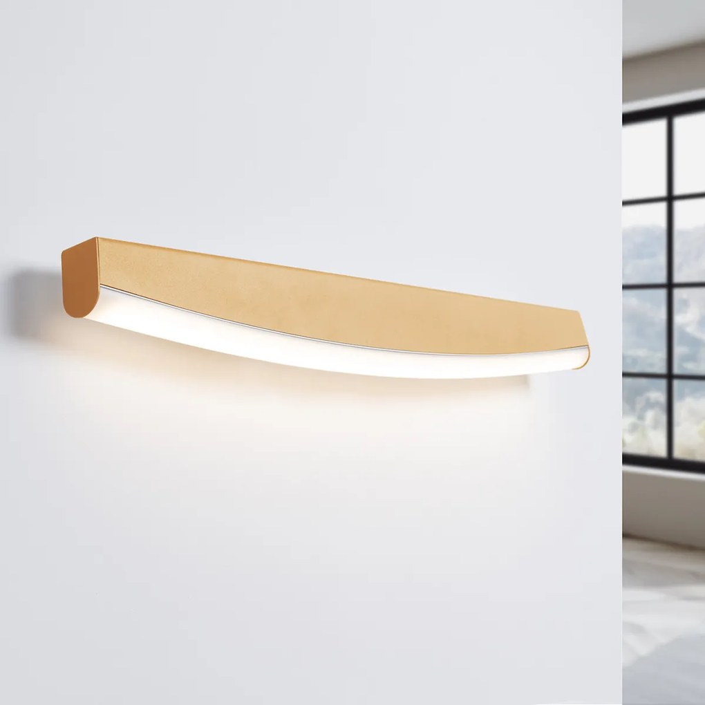 Nástenné LED svietidlo Jorun 60, 1x LED 8w, 4000k, g