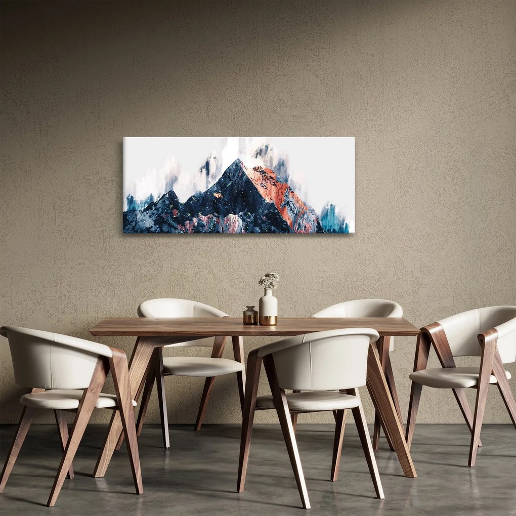 Obraz - Abstraktná hora (120x50 cm)