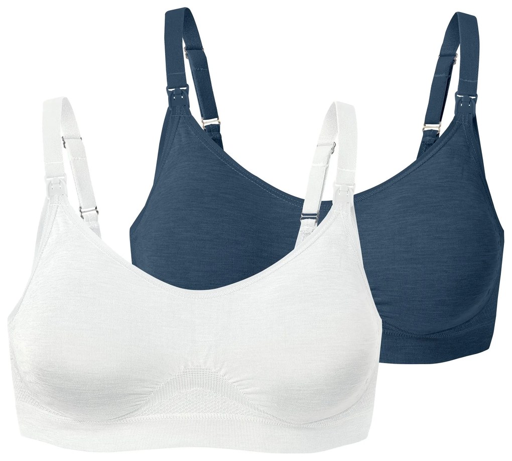 Bezšvové podprsenky na dojčenie, 2 ks