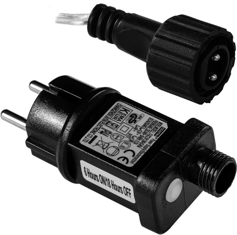 VOLTRONIC 2x svetelný drôt 200 LED, studená biela