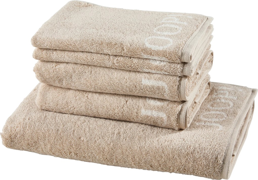XXXLutz SADA FROTÉ UTERÁKOV, piesková, béžová Joop! - Kúpeľňový textil - 003367070001