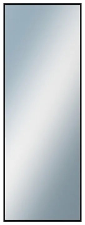 DANTIK - Zrkadlo v rámu, rozmer s rámom 50x140 cm z lišty Hliník čierna lesklá (7269016)