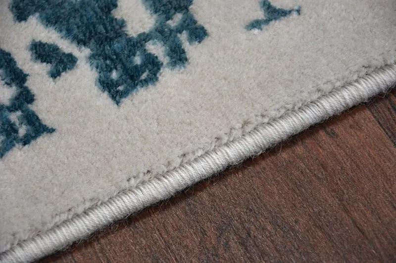 Kusový koberec MANYAS Fegy sivo-modrý
