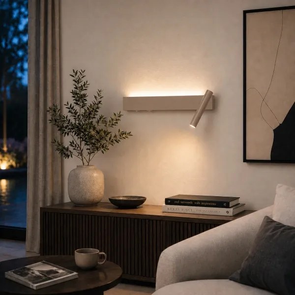 BRILAGI - LED nástenné bodové svietidlo ARLIX LED/3W/230V + LED/7W béžová CRI 90