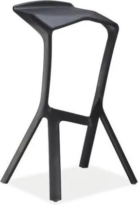 Najlacnejsinabytok VOLT barová stolička, čierna