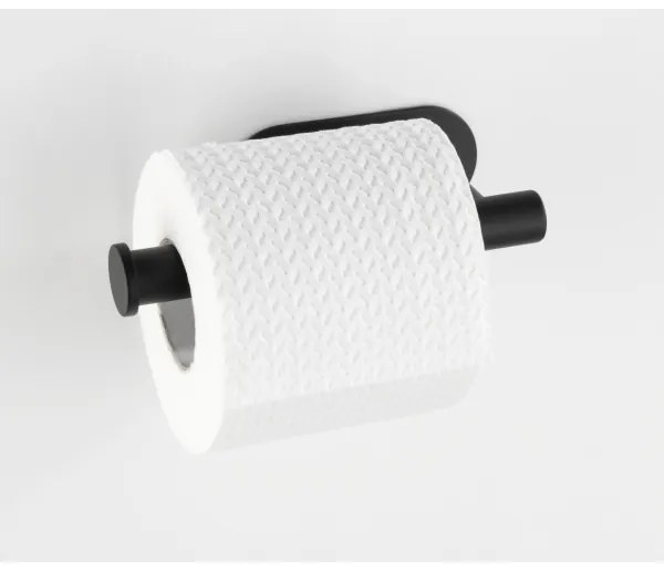 WENKO 24287100-Držiak toaletného papiera TURBO-LOC OREA BLACK 16x7 cm nerez/čierna