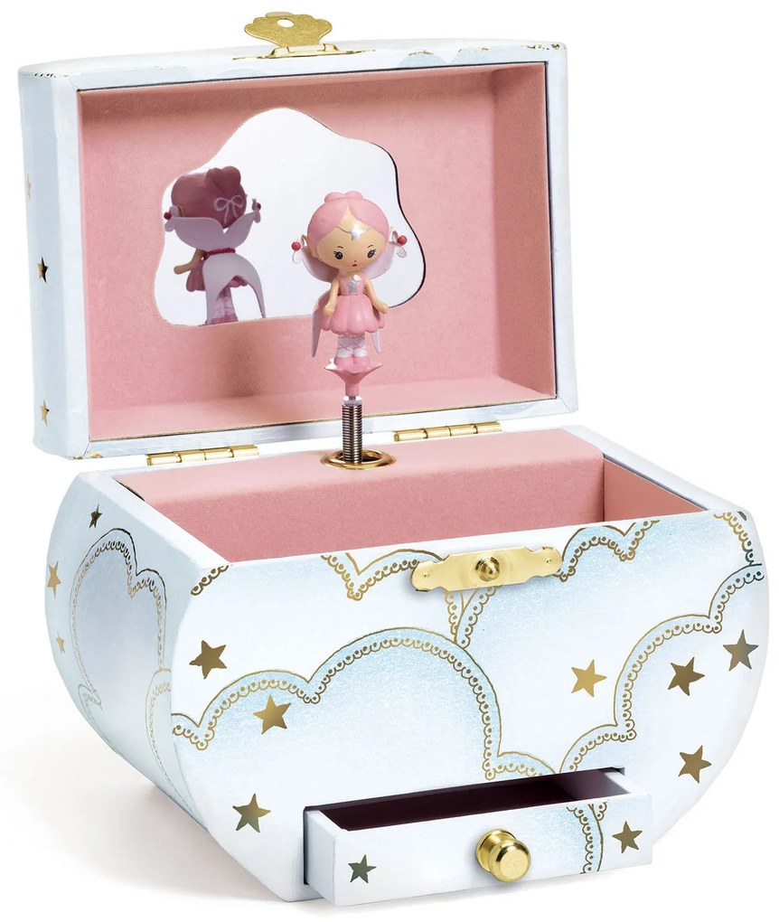 Balíček Tinyly - Hracia skrinka Tinyly - Elfe + Rosalie kvetinárka + Marguerite & Léopold