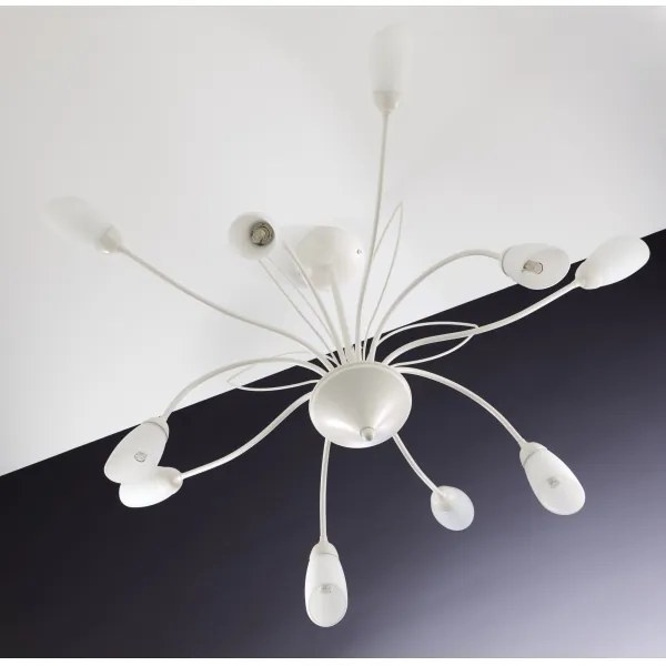 Jupiter 2061 - Luster na tyči GLORIOSA 10xG9/14W/230V krémová