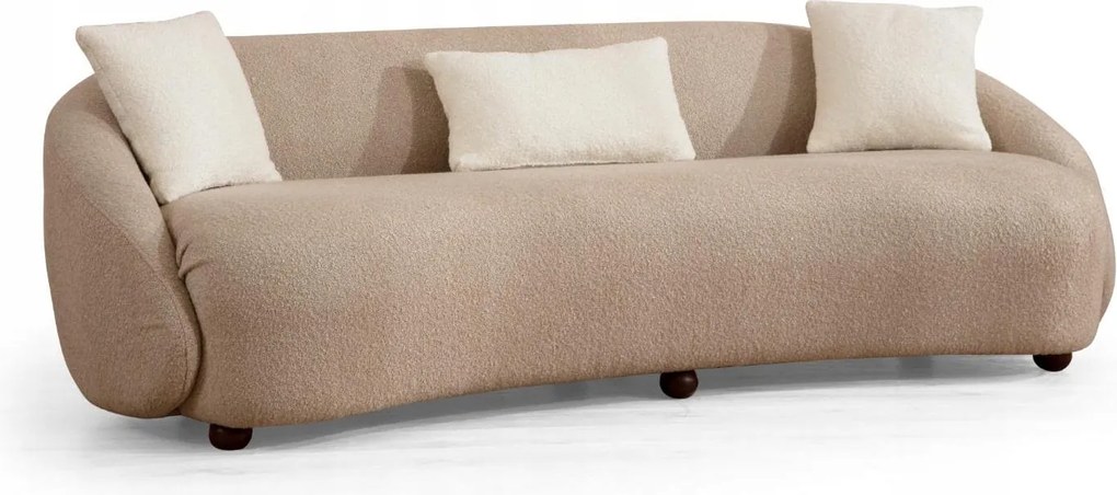 Pohovka trojsedačka Nana (cappuccino)