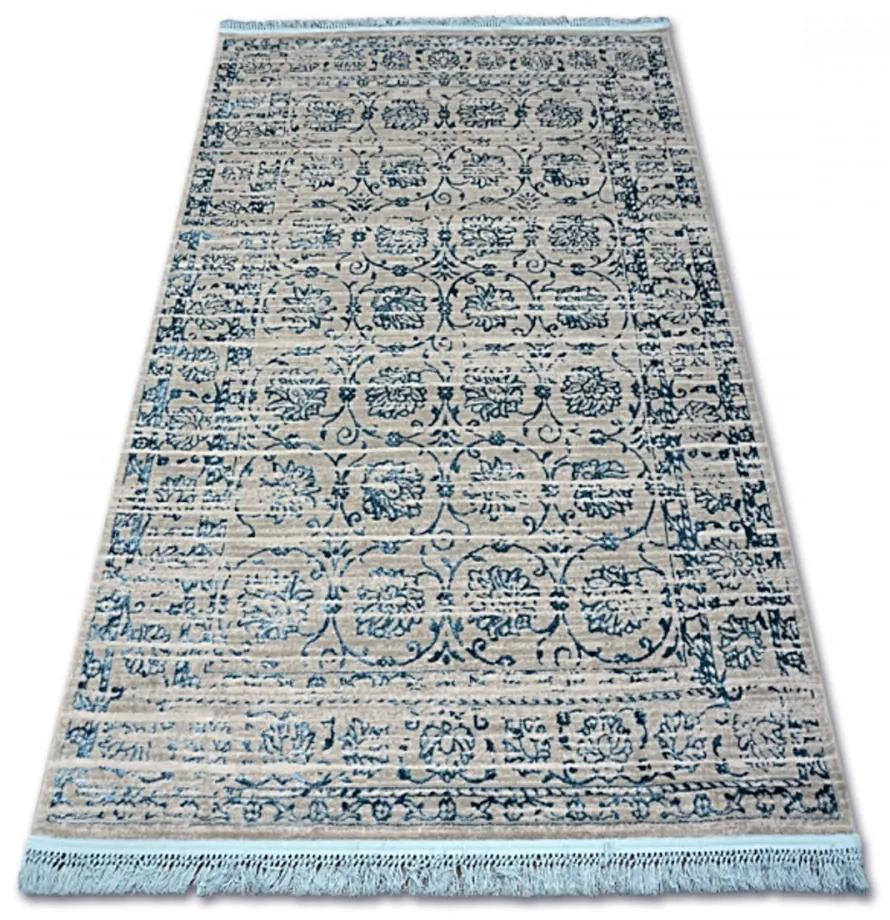 Luxusný kusový koberec akryl Leon modrý, Velikosti 80x300cm