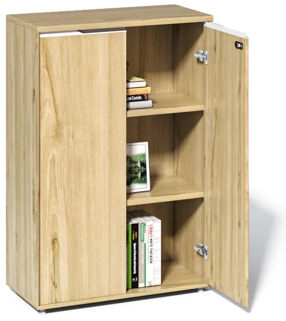 Kancelárska skriňa Houseland Profit Dru 03 dub prírodný