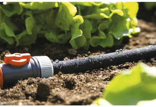 Priesaková zavlažovacia hadica Gardena dĺžka 15 m vr. regulačného ventilu