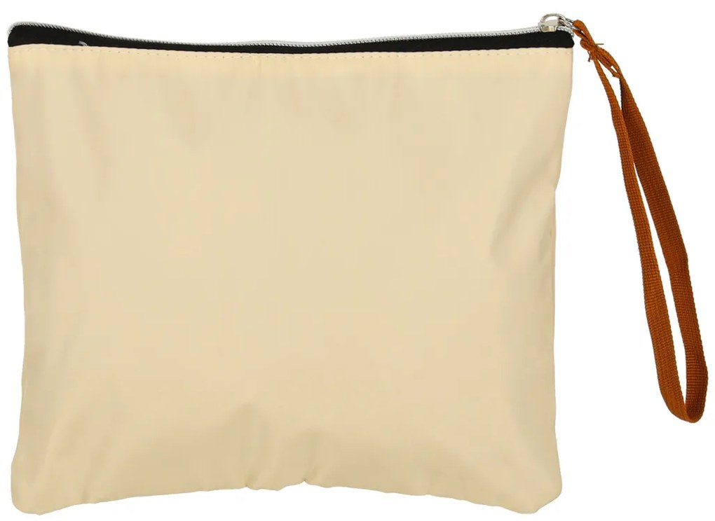 KIK Dámska multifunkčná taška na kočík 48x30x21 cm s 2 vrecúškami, polyester, béžová