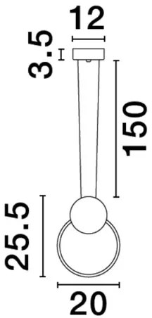LED luster Wiro