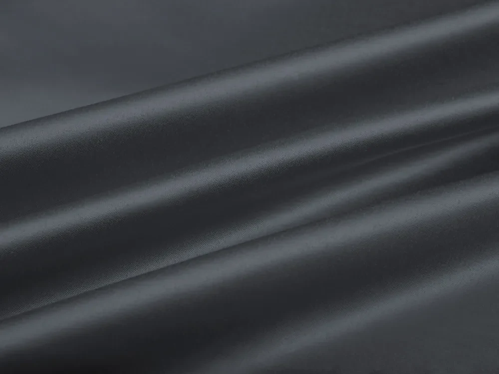 Biante Saténový záves LUX-L049 Antracitovo sivý 140x180 cm