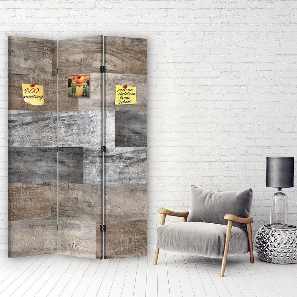 Gario Paraván Terakota Rozmery: 180 x 170 cm, Prevedenie: Korkový paraván