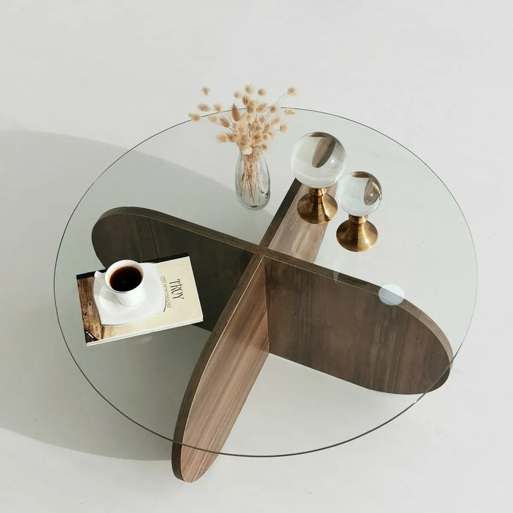 Konferenčný stolík Bubble Walnut