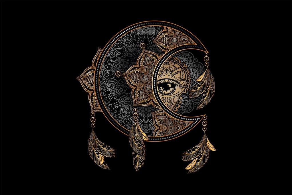 Obraz - Magické oko (90x60 cm)