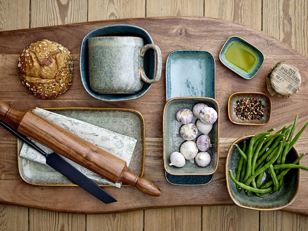 Bloomingville Keramický hrnček Aime 450 ml Modrá