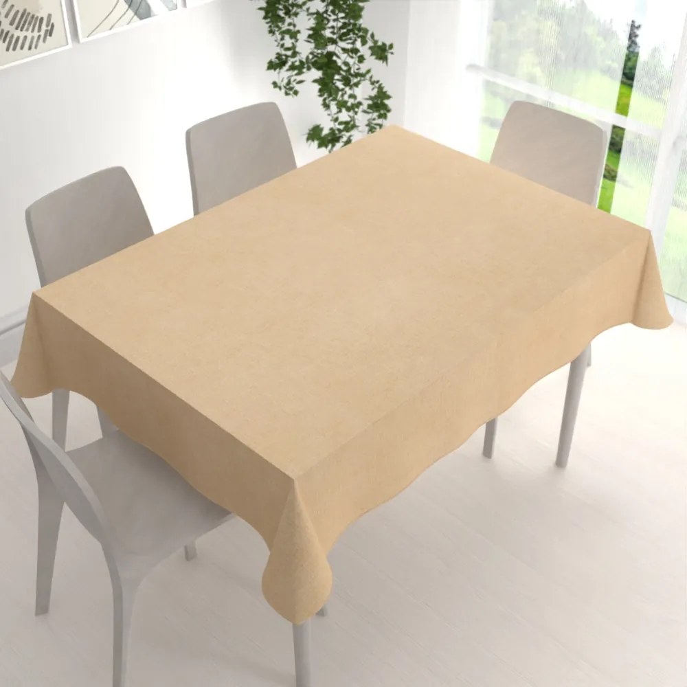 Biante Dekoračný obdĺžnikový obrus PML-050 Béžovo oranžový melír 140x180 cm