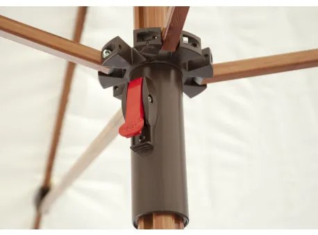 Doppler Gastro Magic Junior Alu Wood 2 x 2 m - slnečník - 2. akosť (S248)