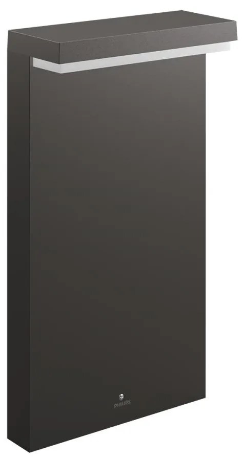 Philips 16485/93/P0 - LED Vonkajšia lampa BUSTAN 2xLED/4,5W/230V IP44