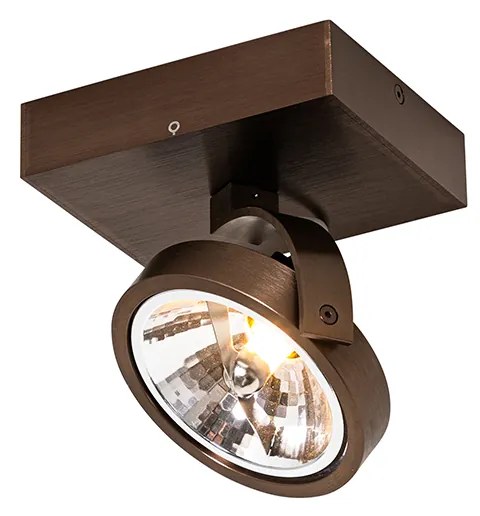 Dizajnové bodové svetlo tmavo bronzové otočné a naklápateľné - Go