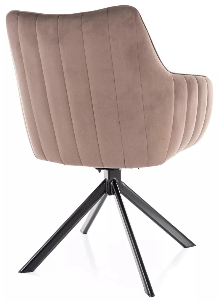 Otočné jídelní křeslo Azalia Velvet - výber z 8 prevedení