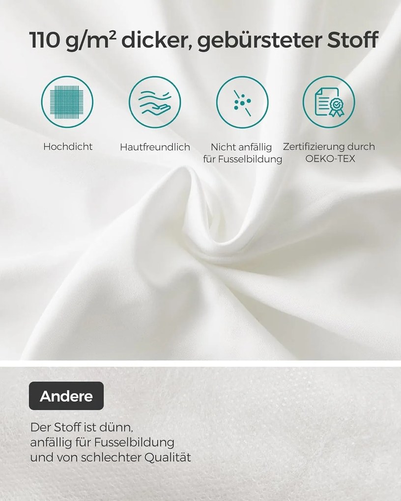 Vankúš 80 x 80 cm, náplň 1500 g, s úložným vakom, biely