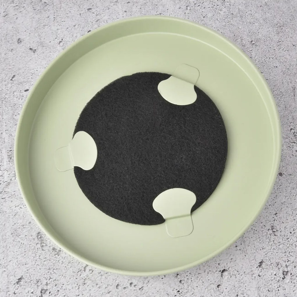 Zeller Present Plechová nádoba na kompost s filtrom, kompostér na bio odpad, GREENISH mätový