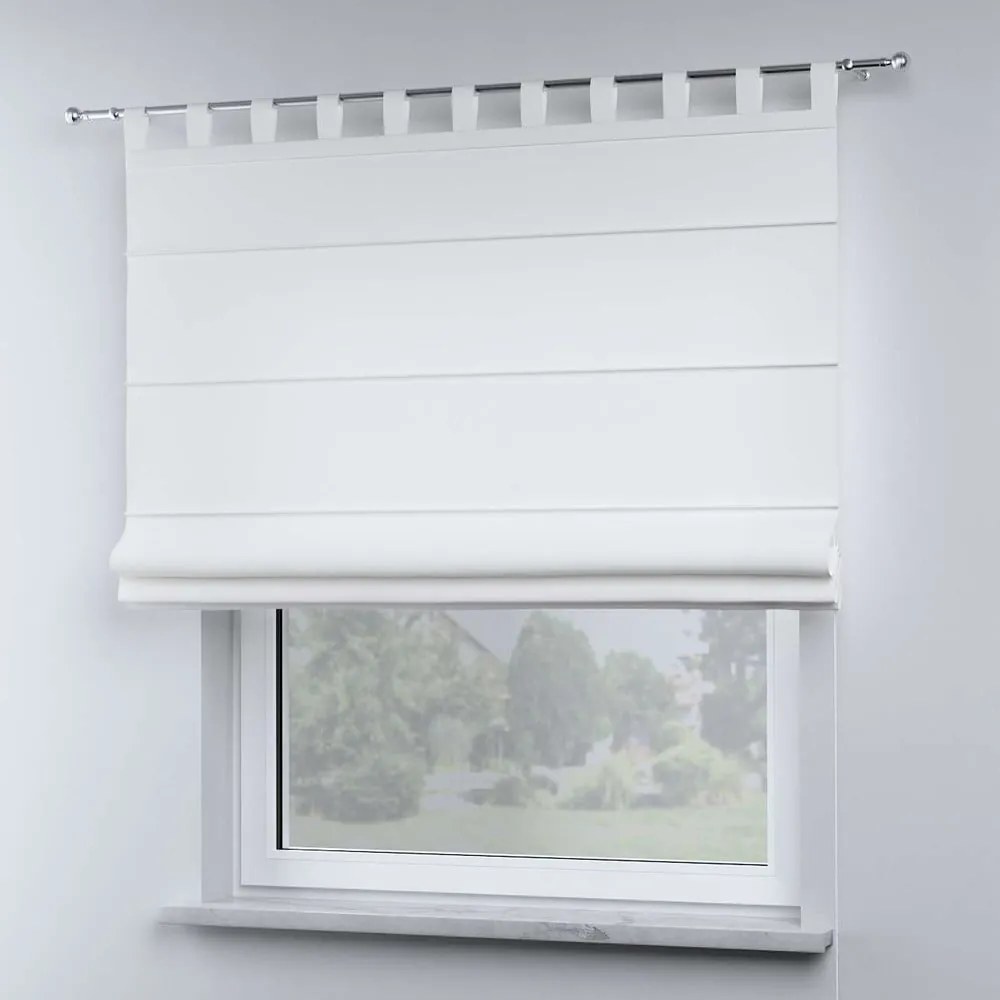 Biela rímska roleta 170x160 cm Happiness - Yellow Tipi